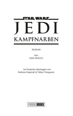 Panini Verlags GmbH Space Opera-Star Wars: Jedi - Kampfnarben