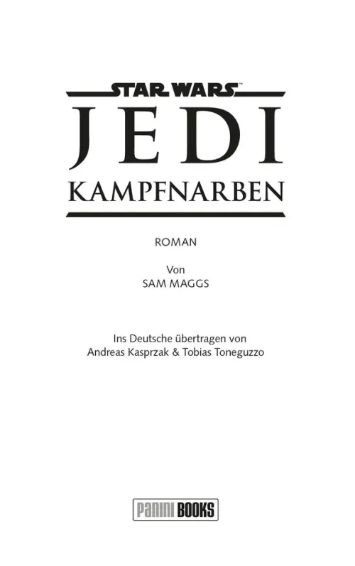 Panini Verlags GmbH Space Opera-Star Wars: Jedi - Kampfnarben