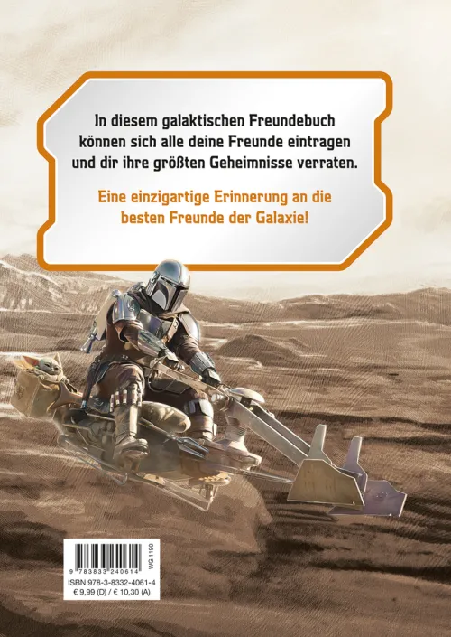 Panini Verlags GmbH Freundebücher*Star Wars The Mandalorian: Freundebuch