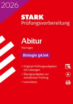 Stark Verlag GmbH Abi Trainer·Biologie-STARK Biologie - Abitur 2026 Thüringen - Prüfungsvorbereitung