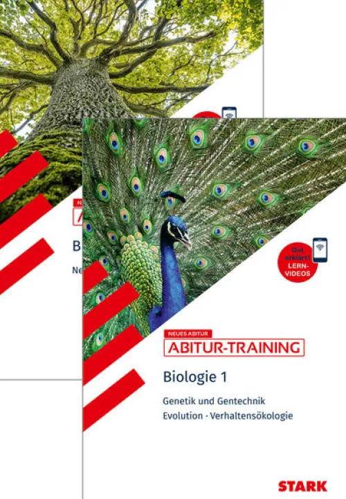 Stark Verlag GmbH Abi Trainer·Biologie|Quali Trainer·Abi Trainer-STARK Biologie 1 und 2 Vorteilspaket - Abitur-Training