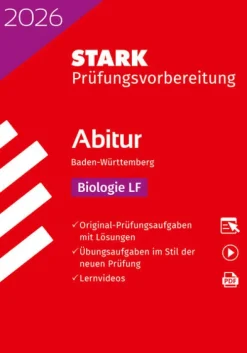 Stark Verlag GmbH Abi Trainer·Biologie-STARK Biologie LF - Abitur 2026 BW - Prüfungsvorbereitung