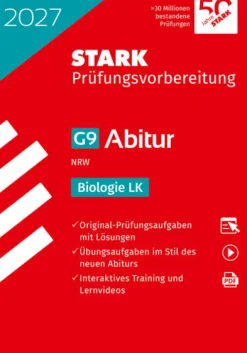 Stark Verlag GmbH Abi Trainer·Biologie-STARK Biologie LK - Abitur 2027 NRW - Prüfungsvorbereitung