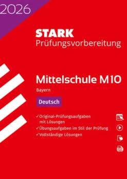 Stark Verlag GmbH Mittlere Reife·Deutsch-STARK Deutsch 10. Klasse - M10 Mittelschule 2026 Bayern - Prüfungsvorbereitung