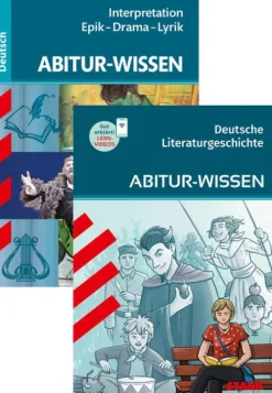 Stark Verlag GmbH Abi Trainer·Deutsch*STARK Deutsch Vorteilspaket - Abitur-Wissen - Literaturgeschichte/Interpretationen Epik, Drama, Lyrik