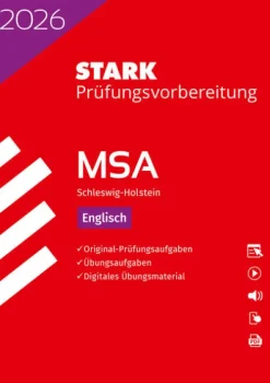 Stark Verlag GmbH Mittlere Reife·Fremdsprachen-STARK Englisch - MSA 2026 Schleswig-Holstein - Prüfungsvorbereitung