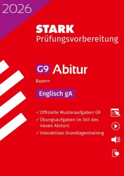 Stark Verlag GmbH Abi Trainer·Fremdsprachen-STARK Englisch gA - Abitur 2026 Bayern - Prüfungsvorbereitung