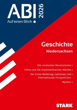 STARK Geschichte - Abi - Auf einen Blick! 2026 Niedersachsen*Stark Verlag GmbH Sale