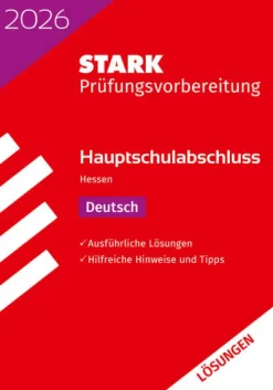 STARK Lösungen zu Deutsch - Hauptschulabschluss 2026 Hessen - Prüfungsvorbereitung*Stark Verlag GmbH Discount