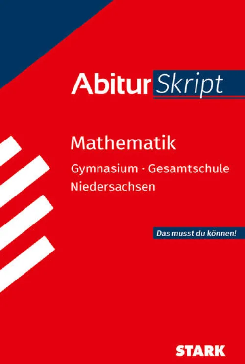 STARK Mathematik - AbiturSkript Niedersachsen*Stark Verlag GmbH Clearance
