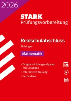 STARK Mathematik - Realschulabschluss 2026 Thüringen - Prüfungsvorbereitung*Stark Verlag GmbH Hot