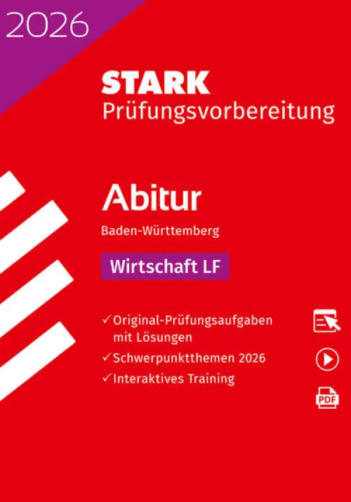 Stark Verlag GmbH Abi Trainer·Erdkunde & Wirtschaft-STARK Wirtschaft - Abitur 2026 BW - Prüfungsvorbereitung