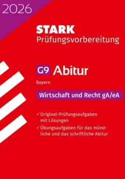 STARK Wirtschaft/Recht gA/eA - Abitur 2026 Bayern - Prüfungsvorbereitung*Stark Verlag GmbH Hot