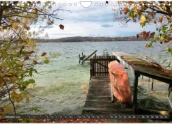 Calvendo Wandkalender*Starnberger See - Auf den Spuren von Ludwig II. und Sisi (Wandkalender 2026 DIN A4 quer), Monatskalender