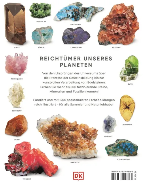 Dorling Kindersley Verlag Geowissenschaft-Steine & Mineralien