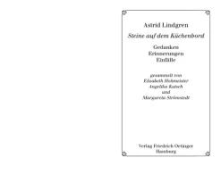 Oetinger Tagebücher|Literaturwissenschaft-Steine auf dem Küchenbord