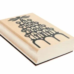 Rico Design GmbH & Co.KG Stempel & -Kissen-Stempel Weihnachtspyramide FSC 100%