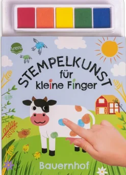 Arena Verlag GmbH Basteln & Kreatives|Stempel & -Kissen-Stempelkunst für kleine Finger. Bauernhof