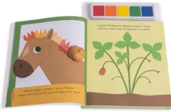 Arena Verlag GmbH Basteln & Kreatives|Stempel & -Kissen-Stempelkunst für kleine Finger. Bauernhof