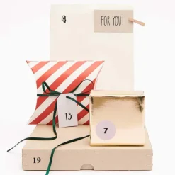 Rico Design GmbH & Co.KG Stempel & -Kissen*Stempelset Adventskalenderzahlen FSC 100% 29 Stk