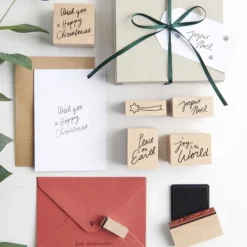 RICO-Design tap Kalligraphie & Handlettering*Stempelset Christmas Rocks!, Handlettering FSC 100%