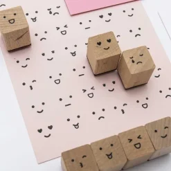 Rico Design GmbH & Co.KG Stempel & -Kissen-STEMPELSET, SMILE