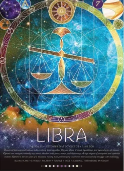 Carletto Deutschland GmbH Puzzles & Puzzlezubehör*Sternzeichen Waage 500 Teile