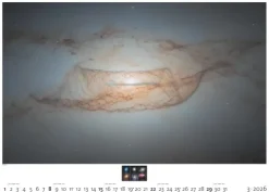 PALAZZI Kalender GmbH Posterkalender-Sternzeit 2026 - Bild-Kalender - Poster-Kalender - 70x50