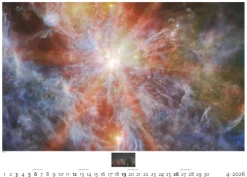 PALAZZI Kalender GmbH Posterkalender-Sternzeit 2026 - Bild-Kalender - Poster-Kalender - 70x50