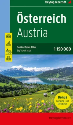 Österreich, Autoatlas 1:150.000, freytag & berndt*Freytag + Berndt Sale