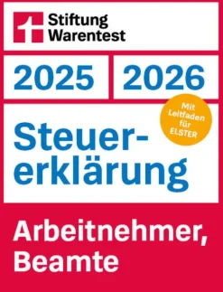 Steuererklärung 2025/2026 - Arbeitnehmer, Beamte*Stiftung Warentest Discount