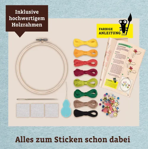 Franckh-Kosmos Basteln & Kreatives*Sticken Kreativ-Set
