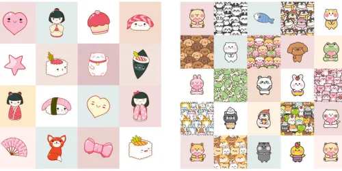 Edition Michael Fischer Postkarten*Sticker Love: Faszination Japan - Über 300 Etiketten und Aufkleber mit beschreibbarer Oberfläche