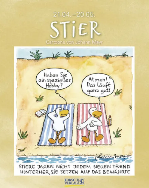 Stier 2026*Korsch Verlag GmbH Sale