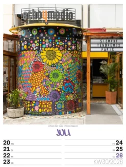 Ackermann Kunstverlag Wochenkalender-Street Art Wochenplaner Kalender 2026