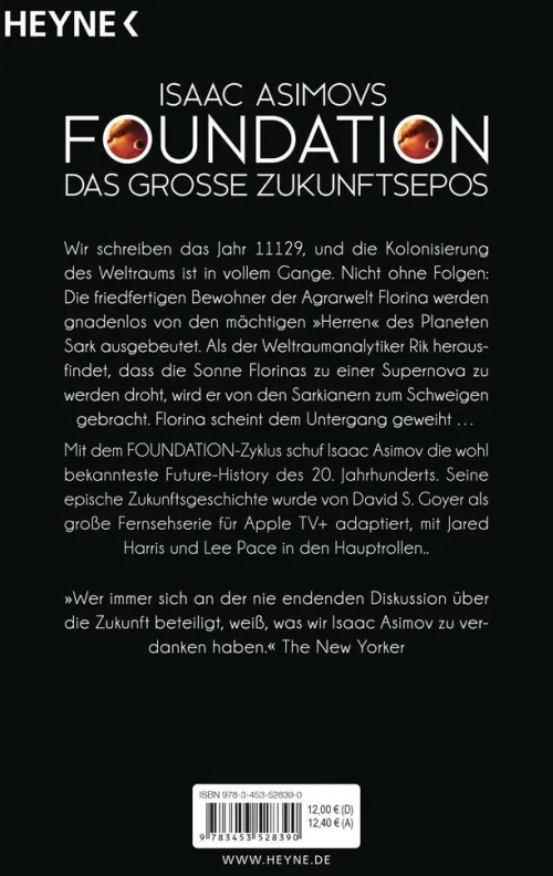 Heyne Taschenbuch Klassische Science Fiction-Ströme im All