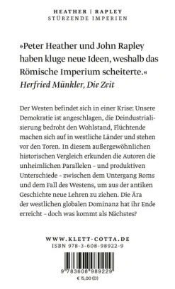 Klett-Cotta Verlag Sachbücher|Wirtschaft-Stürzende Imperien