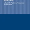 Kallmeyer'sche Verlags- Didaktik*Stundenplanung Deutsch