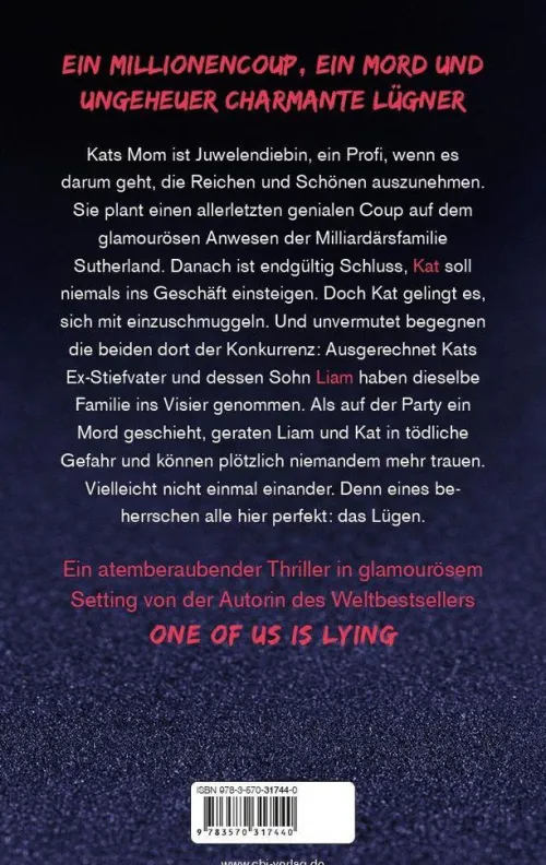 cbt Krimis, Thriller, Horror-Such Charming Liars