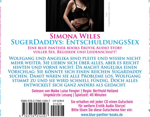 blue panther books Romane·Gesamtausgaben-SugerDaddys: EntschuldungsSex | Erotik Audio Story | Erotisches Hörbuch Audio-CD