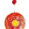 Suncatcher Centrum Fiberglas rot-orange-gelb 70 cm*Saraswati Hot