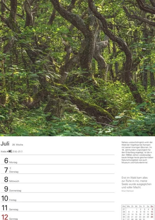 Harenberg Wochenkalender|Terminkalender-Sylt Wochenplaner 2026 - Eine Reise in 53 Bildern