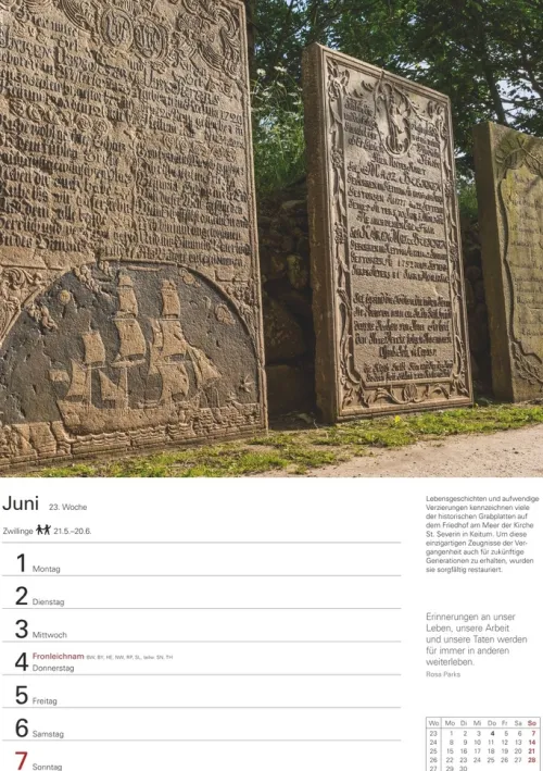 Harenberg Wochenkalender|Terminkalender-Sylt Wochenplaner 2026 - Eine Reise in 53 Bildern