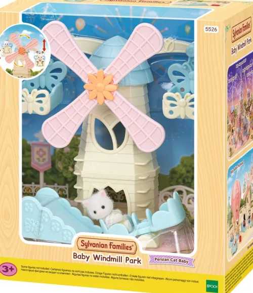 Epoch Traumwiesen Baby & Kleinkind*Sylvanian Families - Baby Windmühle mit Figur