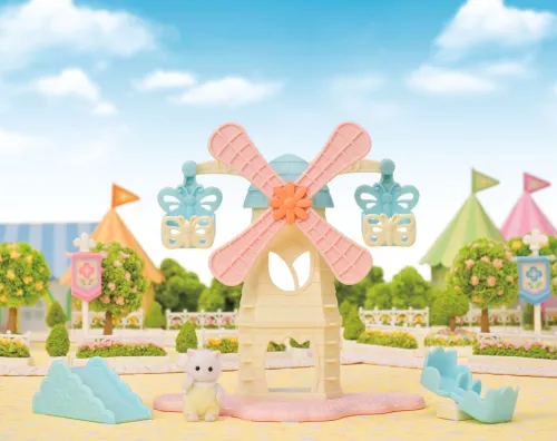 Epoch Traumwiesen Baby & Kleinkind*Sylvanian Families - Baby Windmühle mit Figur