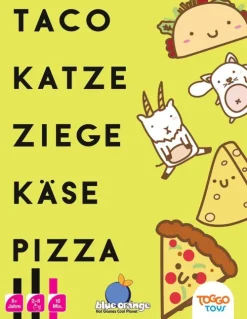 Asmodee gmbH Familien- & Gesellschaftsspiele*Taco Katze Käse Ziege Pizza