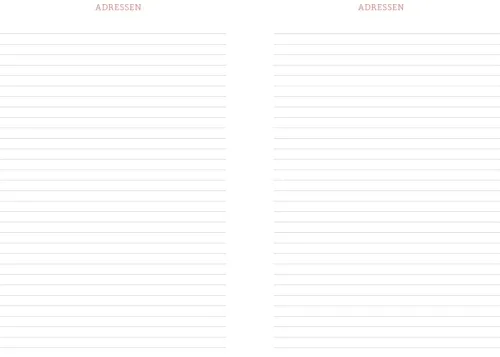 Heye Terminkalender*Tages-Kalenderbuch A6, schwarz 2026