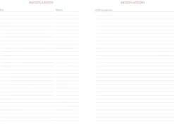 Heye Terminkalender*Tages-Kalenderbuch A6, schwarz 2026