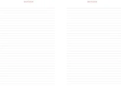 Heye Terminkalender*Tages-Kalenderbuch A6, schwarz 2026