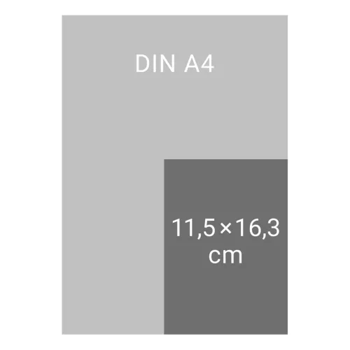 Heye Terminkalender*Tages-Kalenderbuch A6, schwarz 2026